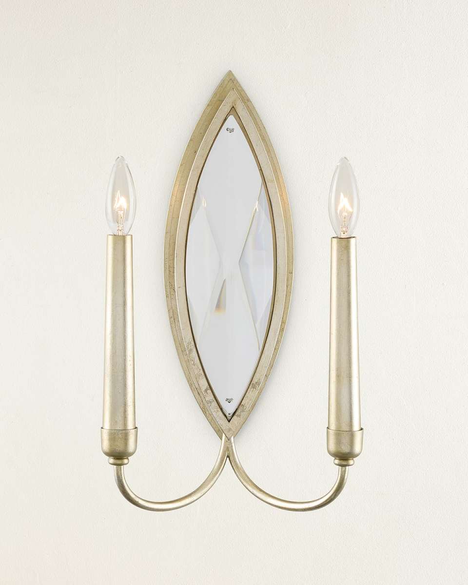 Petaline 17" 2-Light Wall Sconce